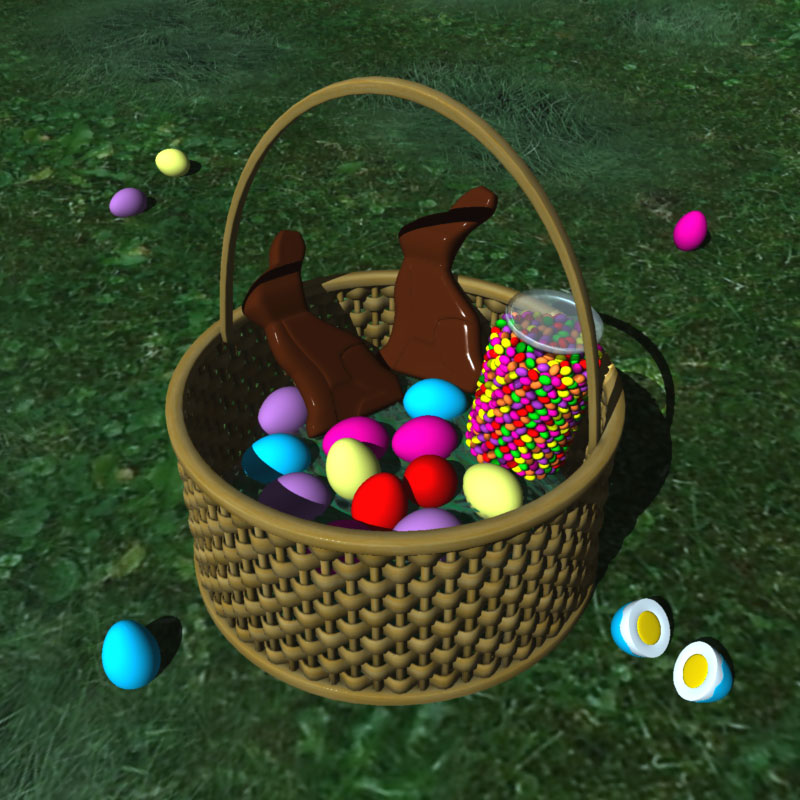 Gift Basket of Easter Treats