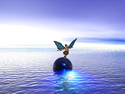 Floating Sphere Fairie